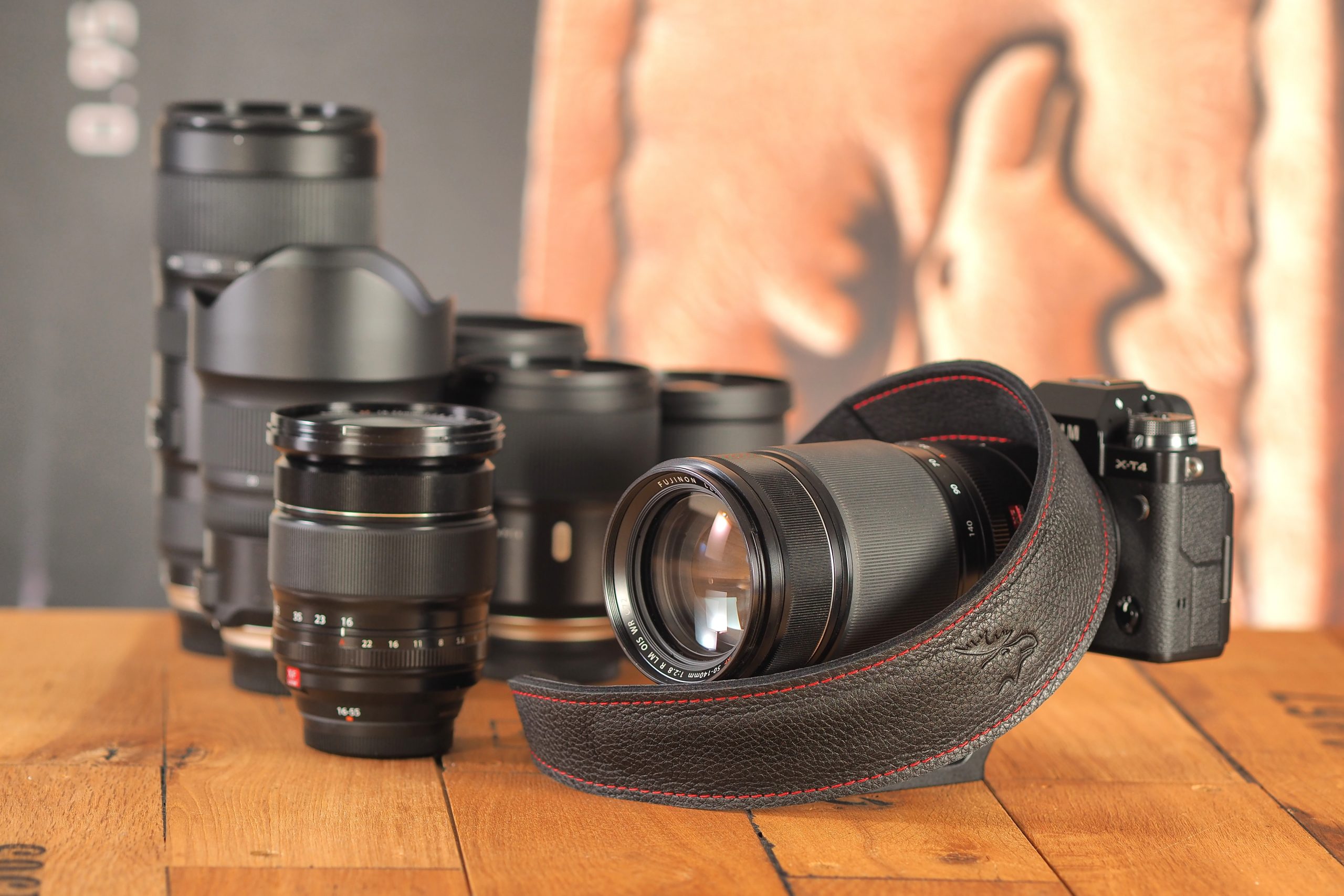 Edition 50 mm black stitching red - Image 2